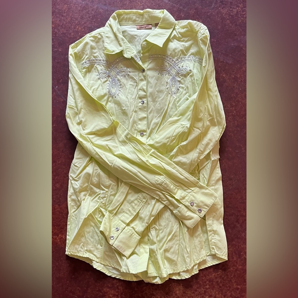Wrangler rodeo shirt